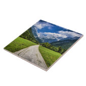 スロベニア、アルプスの風光明媚な写真 タイル (側面)