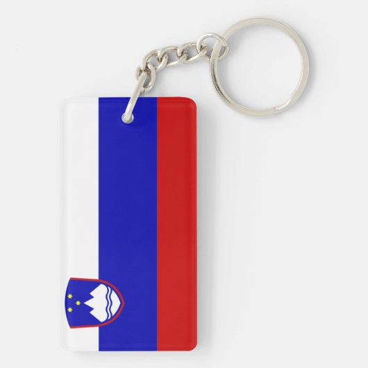 スロベニア キーホルダー (裏面)