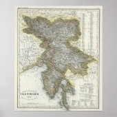 スロベニア、クロアチア ポスター (正面)