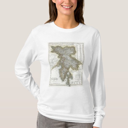 スロベニア、クロアチア Tシャツ (正面)