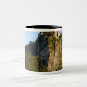 スロベニア、コケ、コケ、コケ、コケ ツートーンマグカップ (中央)