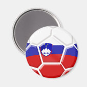 スロベニア・サッカー マグネット (正面/裏面)