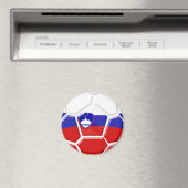 スロベニア・サッカー マグネット (インサイチュ (食洗機))