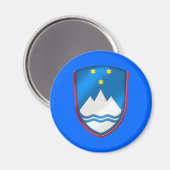 スロベニア・サッカー マグネット (正面/裏面)