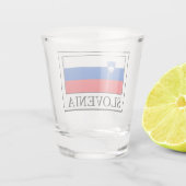 スロベニア ショットグラス (裏面)