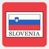 スロベニア スクエアシール (正面)