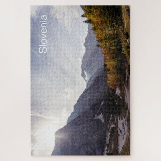 スロベニア、トリグラフ山、ジュリアン・アルプス ジグソーパズル