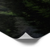 スロベニア，トレンタバレーの夕日 ポスター (角)