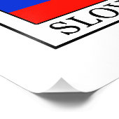 スロベニア フォトプリント            (角)