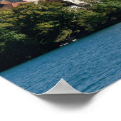 スロベニア、ブリード、湖ブリード、ブリード島、ブリード2 ポスター (角)