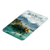 スロベニア ブレッド島 マグネット (左側)