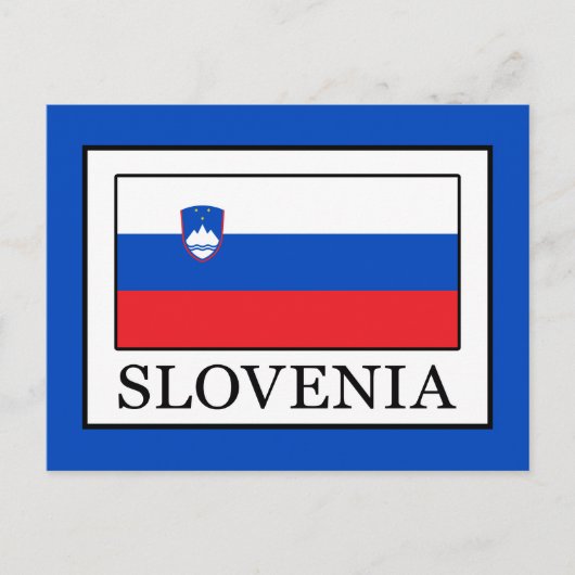 スロベニア ポストカード (正面)