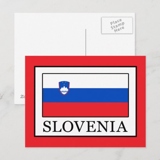 スロベニア ポストカード (正面/裏面)
