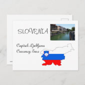 スロベニア ポストカード (正面/裏面)