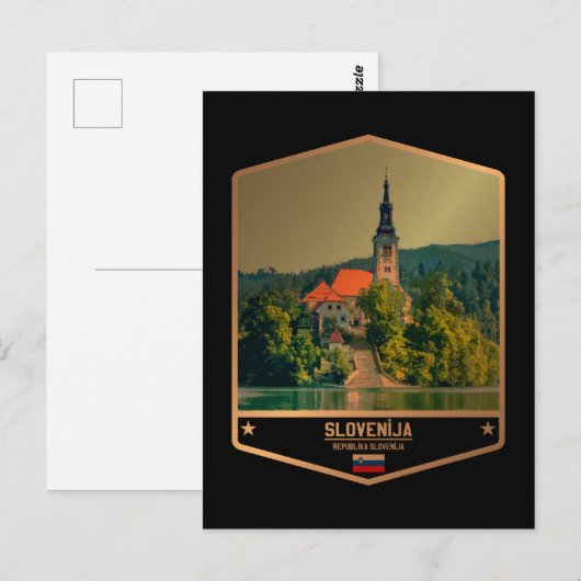 スロベニア ポストカード (正面/裏面)