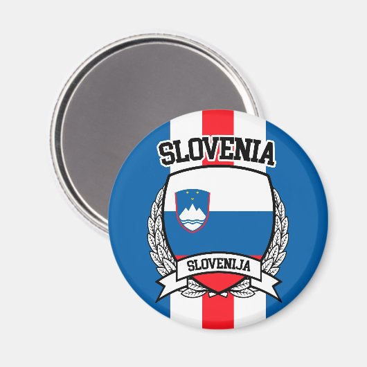スロベニア マグネット (正面/裏面)