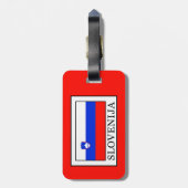 スロベニア ラゲッジタグ (裏面縦)
