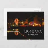スロベニア,リュブリャナ ポストカード (正面/裏面)