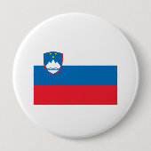スロベニア 缶バッジ (正面)