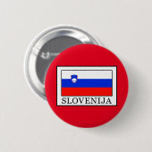 スロベニア 缶バッジ (正面&裏面)