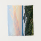 スロベ素晴らしニアのシレンタバーからの日の出 タペストリー (正面)