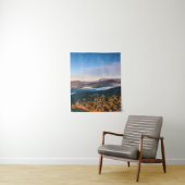 スロベ素晴らしニアのシレンタバーから秋の景色 タペストリー (インサイチュ)