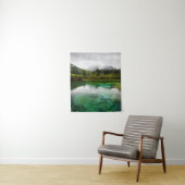 スロベ素晴らしニアのゼレンシ春で曇った日 タペストリー (インサイチュ)