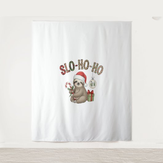 スロホーホークリスマススロッス タペストリー (正面)