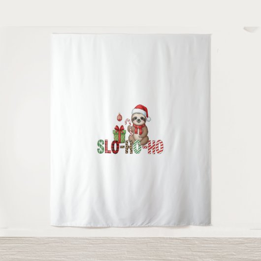 スロホーホークリスマススロッス タペストリー (正面)