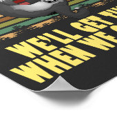 スロランニングスのチームは、我々が行く時に… ポスター (角)