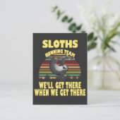 スロランニングスのチームは、我々が行く時に… ポストカード (スタンド正面)