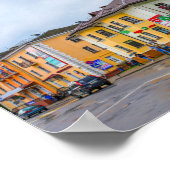 スロンニムベラルースタウンアーキテクチャ通り ポスター (角)