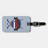 スロヴェニアアイスホッケーラゲッジタグテンプレート ラゲッジタグ (正面横)