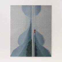 スロヴェニアジグソーパズルレイクボーヒンジ