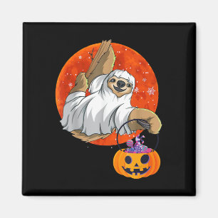 スローと魔女の帽子と蜘蛛のハロウィン ブー マグネット