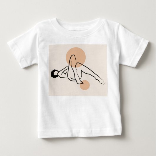 スローな時間 ベビーTシャツ (正面)