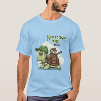 スローにしてしっかりが勝利を掴む…いつかは Tシャツ