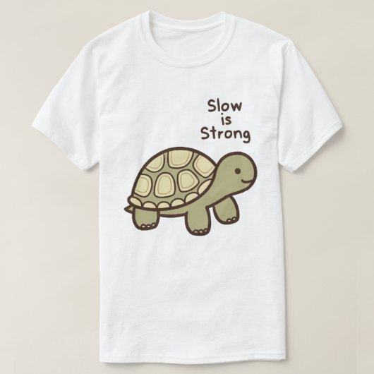 スローイズストロング Tシャツ (デザイン正面)