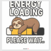 スローエネル救ギーの気分 シール (シート)