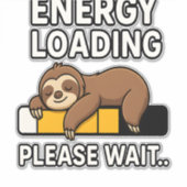 スローエネル救ギーの気分 シール (正面)