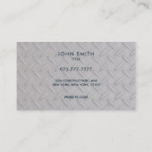 スローガンの名刺を歓迎 名刺 (裏面)