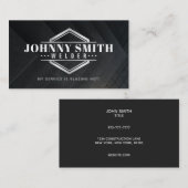 スローガンの名刺を歓迎 名刺 (正面/裏面)