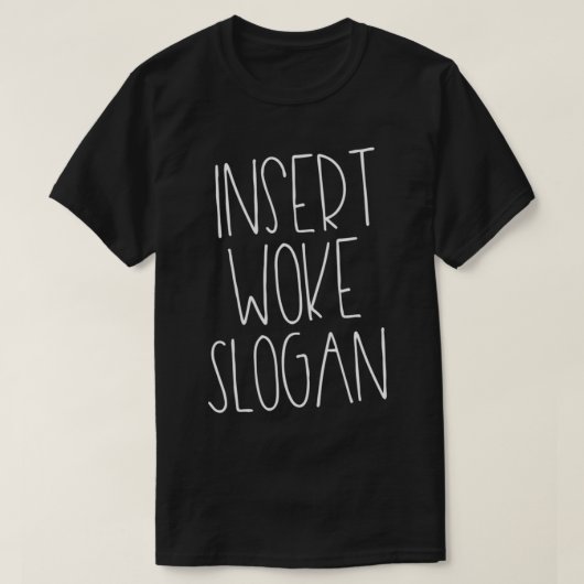 スローガンの挿入Inymtic Virtueシグナリング Tシャツ (デザイン正面)
