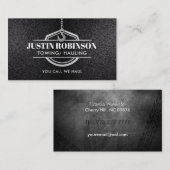 スローガンの牽引 名刺 (正面/裏面)