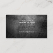 スローガンの牽引 名刺 (裏面)