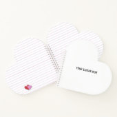 スローガンまたは引用文をミニマリストに追加モダン ノートブック (内部)