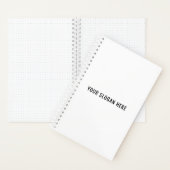 スローガンまたは引用文を追加パーソナライズされたする ノートブック (内側)