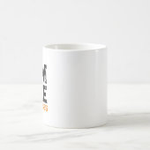 スローガンやる気を起こさせる コーヒーマグカップ (中央)