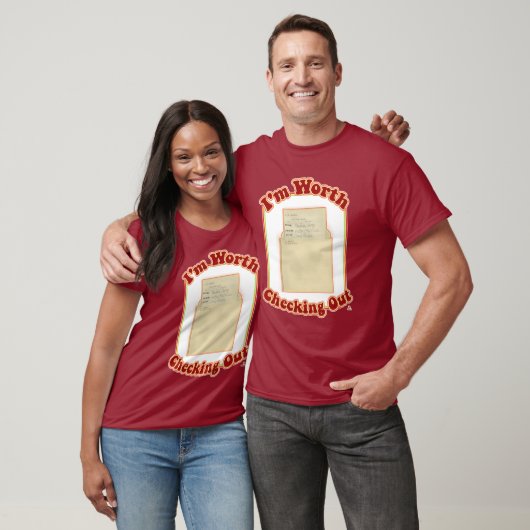 スローガンをチェックする価値がある Tシャツ (ユニセックス)