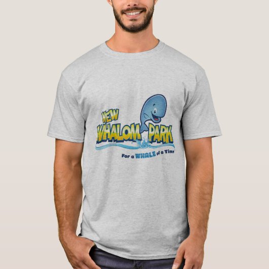 スローガンを用いる新しいWhalomのTシャツのロゴ Tシャツ (正面)